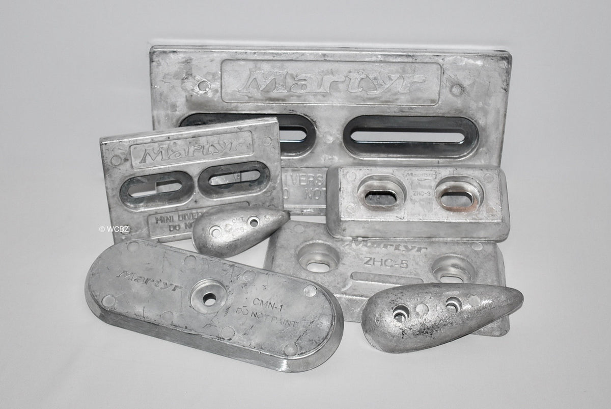 Zinc Hull Plates West Coast Boat Zincs