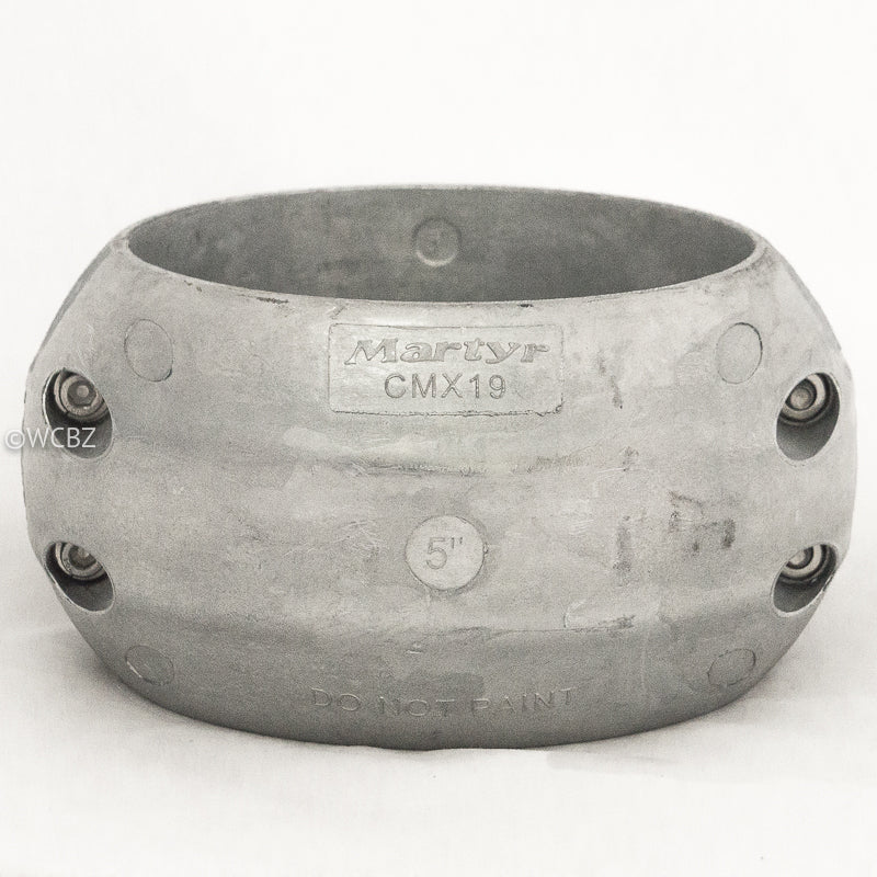 5" Streamlined Shaft Zinc West Coast Boat Zincs