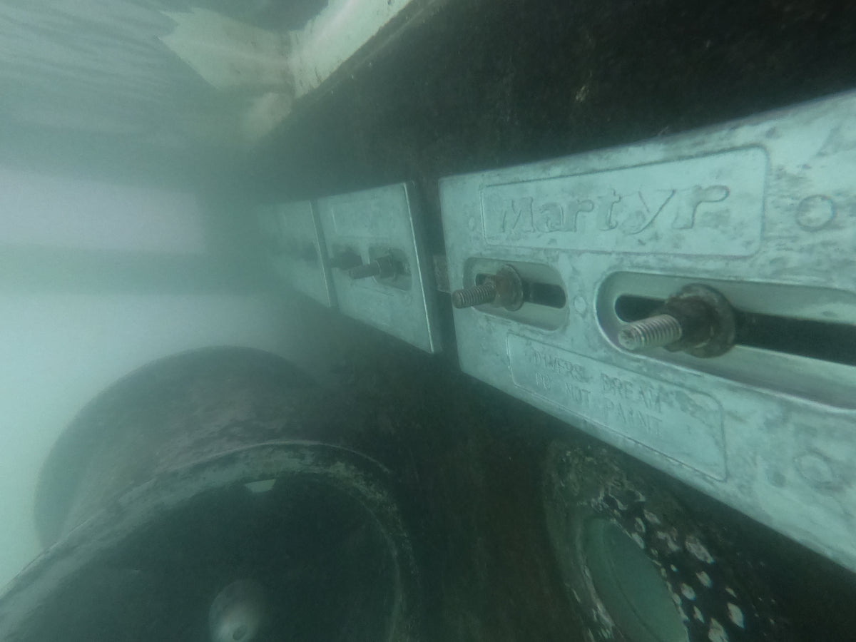 Diver's Dream Hull Plates West Coast Boat Zincs