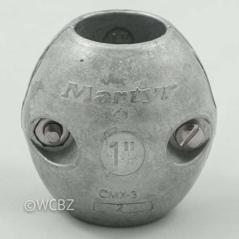 Martyr Streamlined Shaft Anode - Marine Zinc Anode For Boat Corrosion Protection