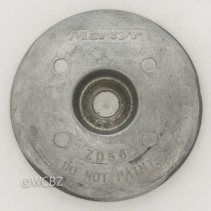 thumbnail image 2 of Sea Shield XS-Rudder Button Zinc – Extra Small For Boat Owners & Hull Divers – Sacrificial Anode 2 of 5